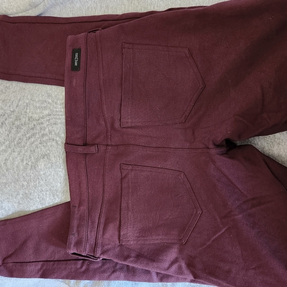 Liverpool Dark Plum Pants - Picture 7 of 8